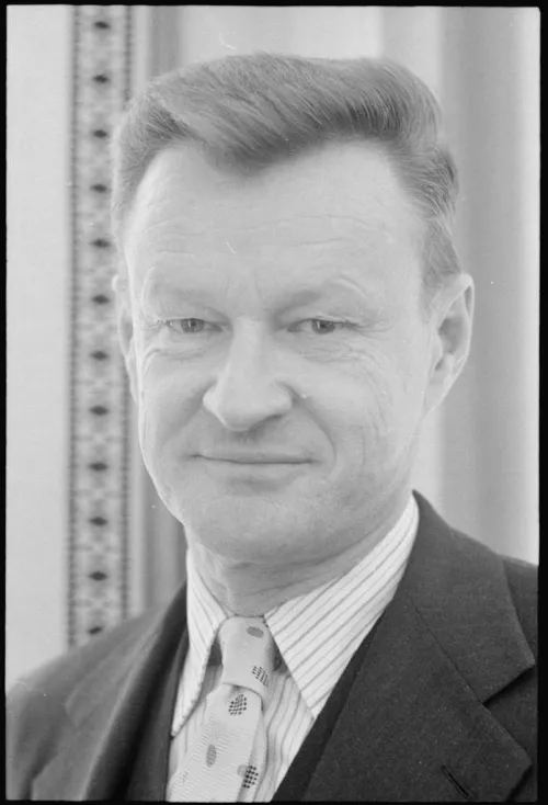 Portrait of Zbigniew Brzezinski, 1977