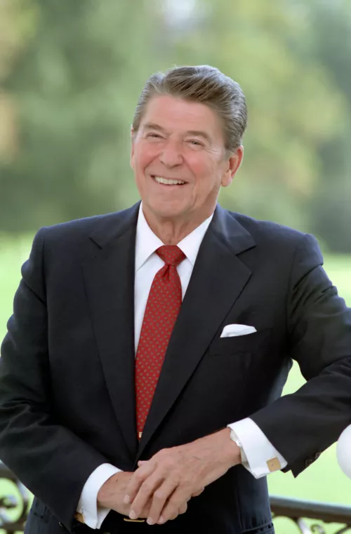 Photograph of President Ronald Reagan