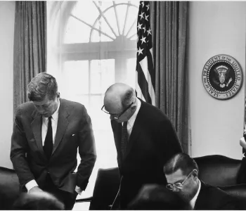 Executive Committee of the National Security Committee during the Cuban Missile Crisis. 