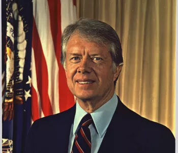 Official portrait for President Jimmy Carter, 1978.