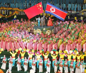 North Korea-China friendship celebrated at the DPRK mass games