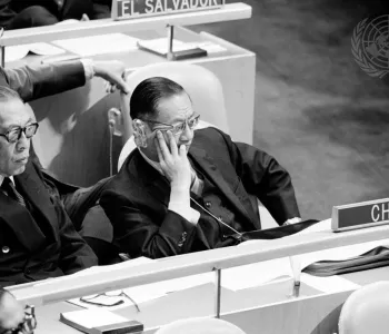 Representatives from Taiwan at the United Nations, September 1971